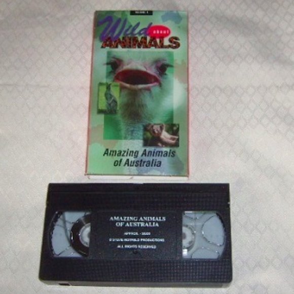 Wild About Animals Amazing Animals of Australia VHS Tape 1997 - Picture 1 of 2